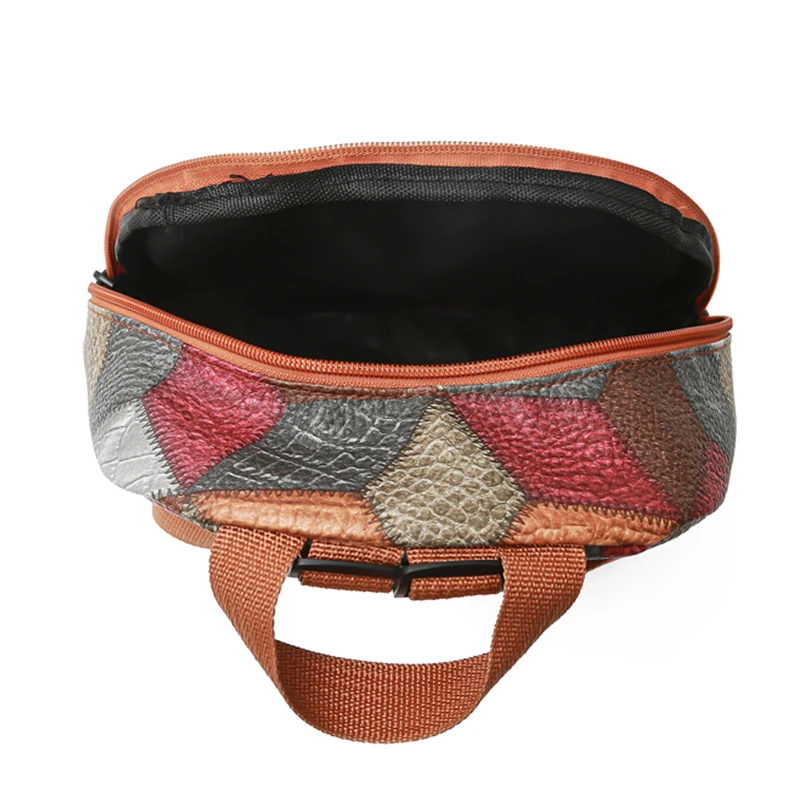 Style Women's Patchwork Backpa - đánh giá và giá Fashion Backpack Women